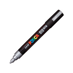 Uni Posca 5M μαρκαδόρος ασημί 1.8-2.5mm