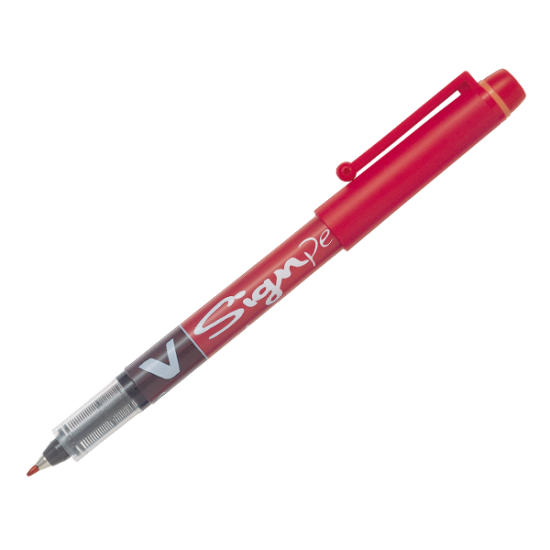 Pilot V-Signpen 0.6 mm μαρκαδόρος υγρής μελάνης κόκκινος
