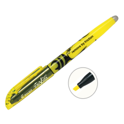 Pilot Frixion Light μαρκαδόρος υπογράμμισης που σβήνει, κίτρινο