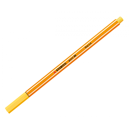 Stabilo Point 88/44 μαρκαδόρος σχεδίου 0.4mm yellow