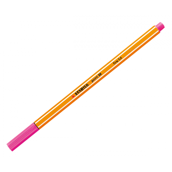 Stabilo Point 88/56 μαρκαδόρος σχεδίου 0.4mm pink