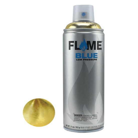Molotow fb-906 flame blue spray ακρυλικό 400ml χρυσό
