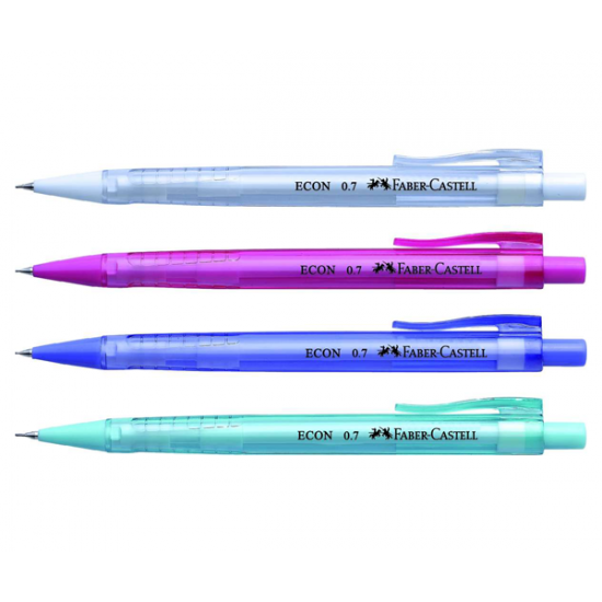 Faber Castell econ 0.7 mm μηχανικό μολύβι ροζ