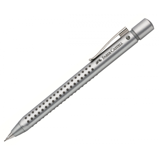 Faber Castell grip μηχανικό μολύβι 0.7 mm ασημί