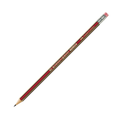 Faber Castell 112100 dessin 2001 μολύβι γραφίτη ΗΒ με γόμα