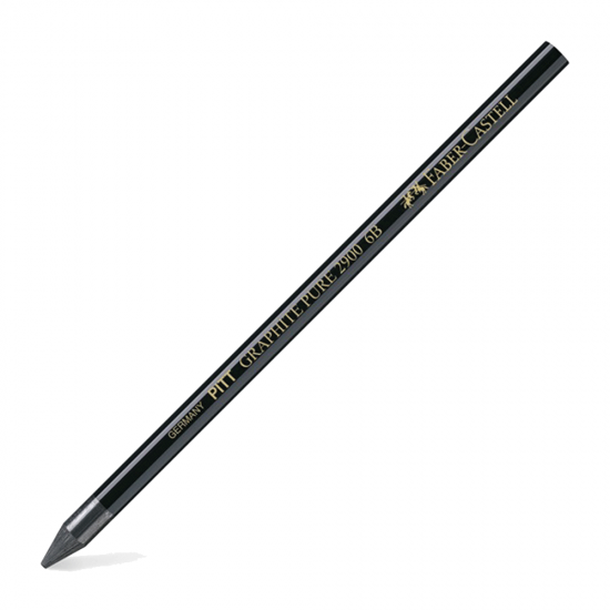 Faber Castell pitt graphite 2900 μολύβι συμπαγούς γραφίτη 6Β