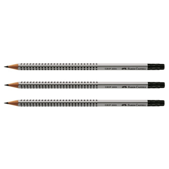 Faber Castell grip 2001 μολύβι με γόμα B