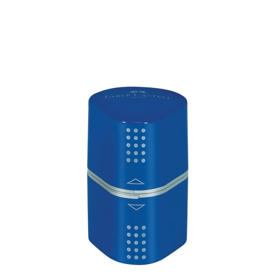 Faber Castell grip 2001 ξύστρα τριπλή μπλε