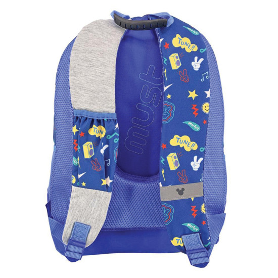 Must 562929 σακίδιο πλάτης δημοτικού 33x16x45 3θέσεων Mickey Mouse keeping it cool