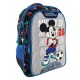 Must 562933 σακίδιο πλάτης δημοτικού 33x16x45 3θέσεων Mickey Mouse game day