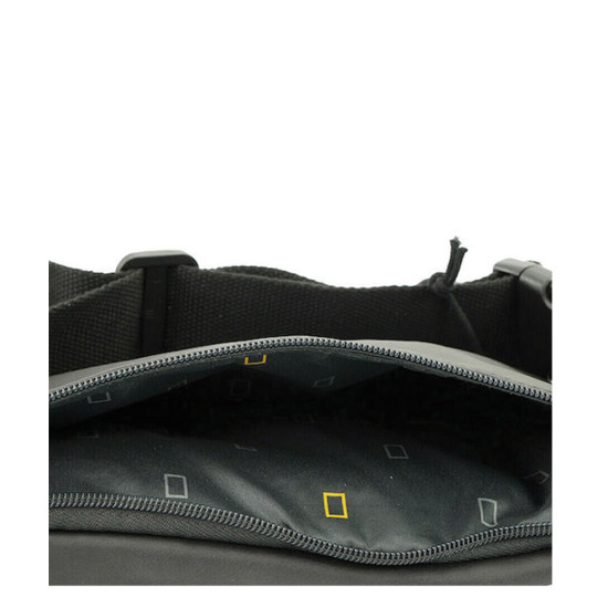 National Geographic n10580-06 τσαντάκι μέσης μαύρο
