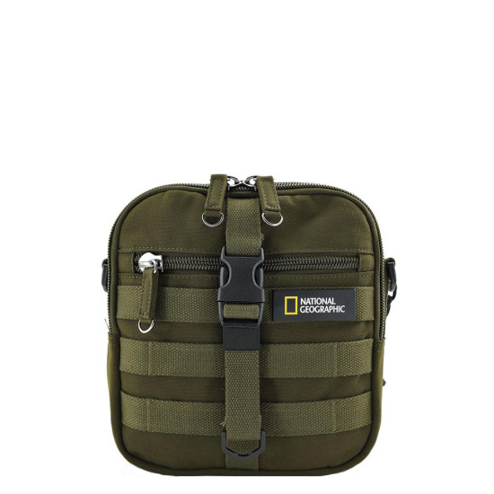 National Geographic n24203-11 τσαντάκι ώμου χακί