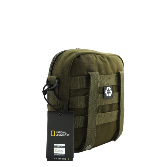 National Geographic n24203-11 τσαντάκι ώμου χακί