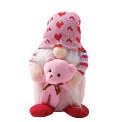 Valentine gnome λούτρινος νάνος 14Χ14Χ33cm