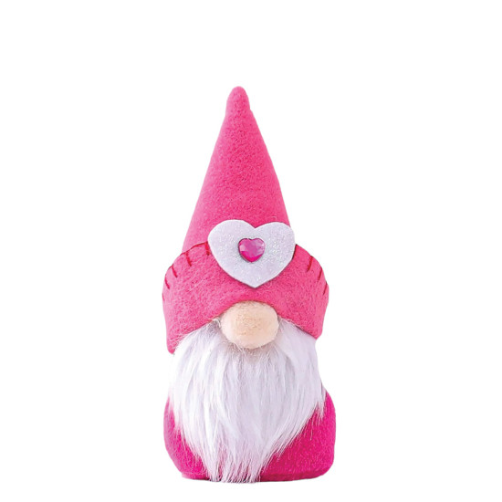 Valentine gnome λούτρινος νάνος 8Χ7Χ19cm