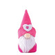 Valentine gnome λούτρινος νάνος 8Χ7Χ19cm