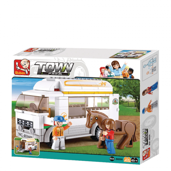 Sluban B0559 Town horse track 170 pcs