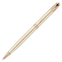 Parker Sonnet Silver στυλό BP pink gold grip