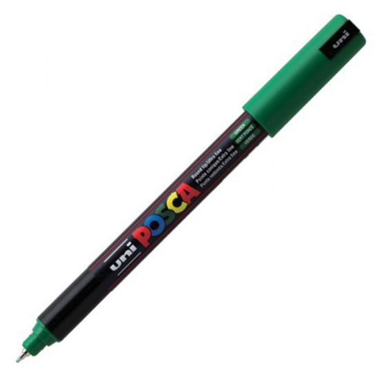Uni Posca 1MR μαρκαδόρος πράσινο 0.7mm