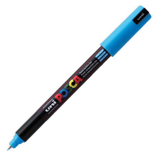 Uni Posca 1MR μαρκαδόρος γαλάζιο 0.7mm