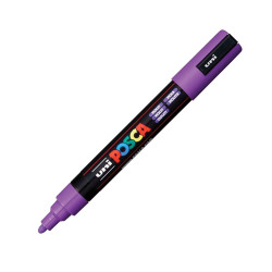 Uni Posca 5M μαρκαδόρος βιολετί 1.8-2.5mm