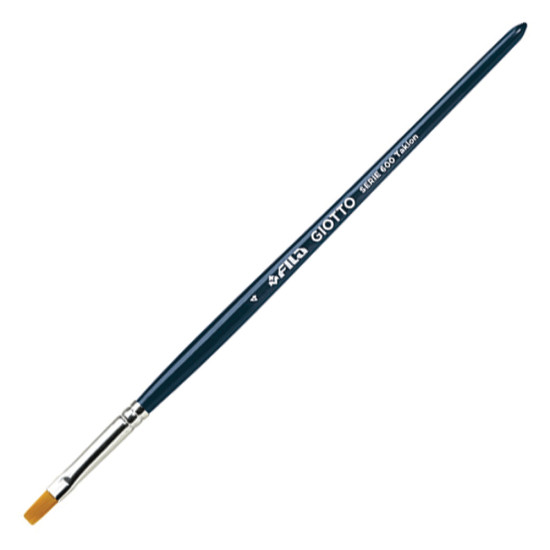 Giotto s.600 670100 taklon πινέλο πλακέ Ν.4