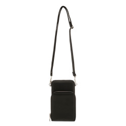 Polo 907023-2000 τσαντάκι ώμου charm μαύρο