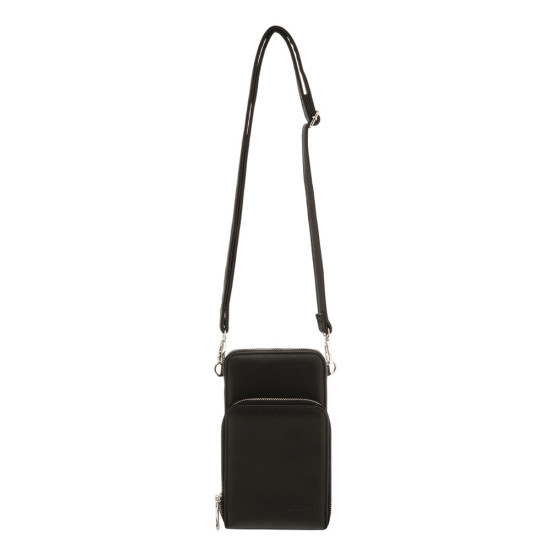 Polo 907023-2000 τσαντάκι ώμου charm μαύρο