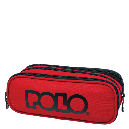 Polo 937005-3000 κασετίνα triple box 2022 κόκκινη