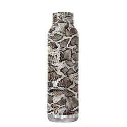 Quokka 11855 μπουκάλι ανοξείδωτο 630ml solid snake print