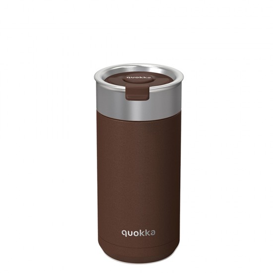 Quokka thermal 40074 δοχείο καφέ-τσαγιού 400ml brown
