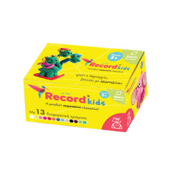 Record σετ πλαστελίνες 13 χρώματα