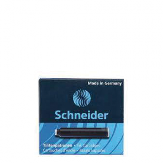 Schneider 6601 αμπούλες πένας 6τμχ μαύρο