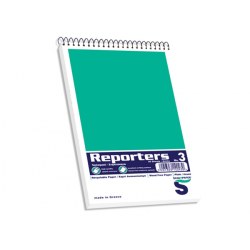 Skag Notepad Νο3 σημειωματάριο λευκό 10,5Χ17,8 σπιράλ