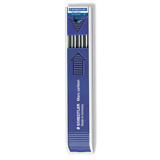 Staedtler 200-B mars carbon μύτες μηχανικού 2.0mm B 12τμχ