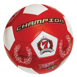 Star toys 35/703 δερμάτινη ποδοσφαιρική μπάλα champion κόκκινο S.5