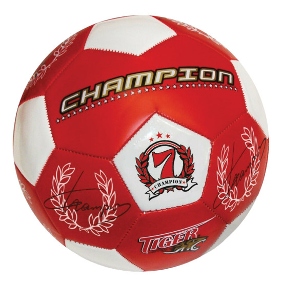 Star toys 35/703 δερμάτινη ποδοσφαιρική μπάλα champion κόκκινο S.5