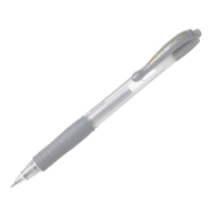 Pilot G-2 medium 0.7 στυλό gel ασημί