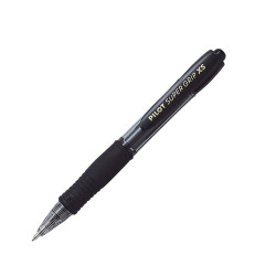 Pilot Super grip xs στυλό 1.0mm μαύρο