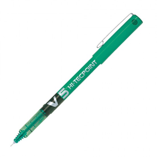 Pilot Hi-Tecpoint V5 στυλό 0.5mm πράσινο