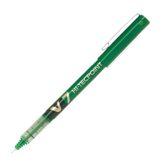 Pilot Hi-Tecpoint V7 στυλό 0.7mm πράσινο