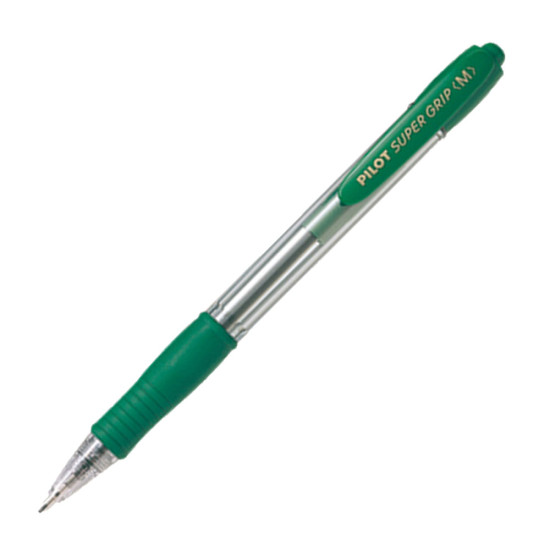 Pilot Super grip BPGP-10R-MG στυλό διαρκείας 1.0 mm πράσινο