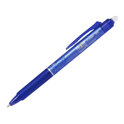 Pilot frixion clicker 0.5mm στυλό με γόμα μπλε