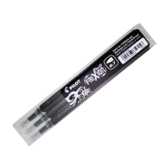 Pilot frixion 0.7mm ανταλλακτικό μελάνι μαύρο 3τμχ
