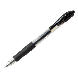 Pilot G-2 fine 0.5 στυλό gel μαύρο