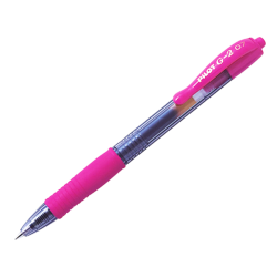 Pilot G-2 medium 0.7 στυλό gel φούξια