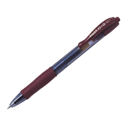 Pilot G-2 medium 0.7 στυλό gel καφέ
