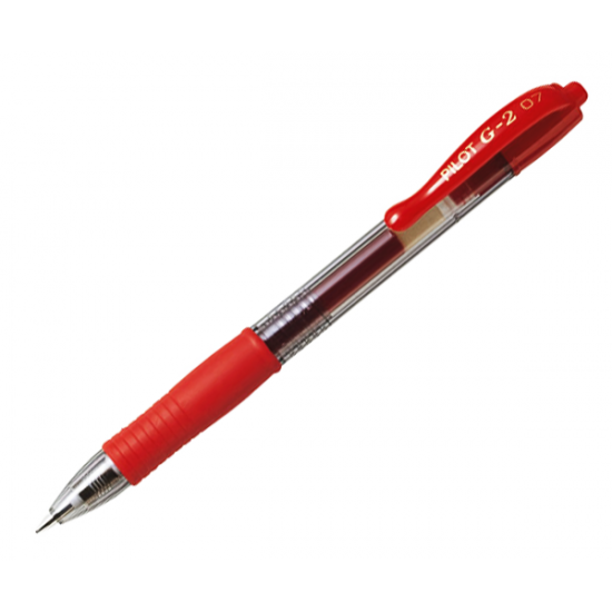Pilot G-2 medium 0.7 στυλό gel κόκκινο