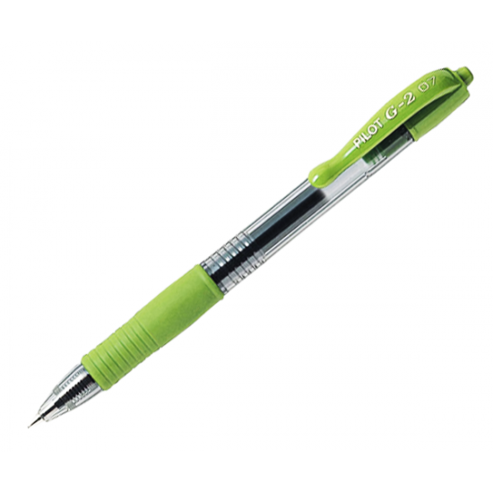 Pilot G-2 medium 0.7 στυλό gel λαχανί