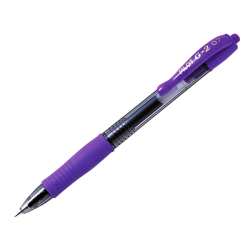 Pilot G-2 medium 0.7 στυλό gel μωβ